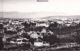 Панорама Бањалуке, дио, аустроугарски период