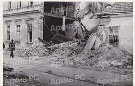 Катанина улица (Гајева), демолирана у бомбардовању Бањалуке