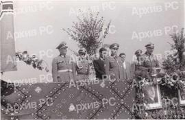 Њемачки официри у Приједору након Козарске офанзиве