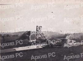 Авион „Дорније“ (Dornier) пао у Залужанима током пробног лета