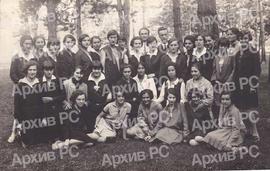 Ученици Учитељске школе у Бањалуци 