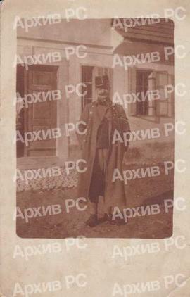 Јаков Ластрић у војној униформи за вријеме Првог свјетског рата