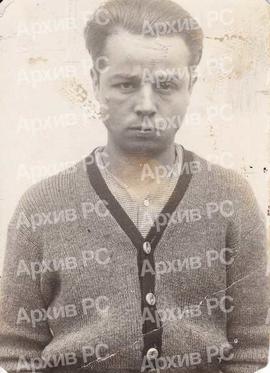 Милош Поповић у затвору, из докумената усташког редарства у Бањалуци